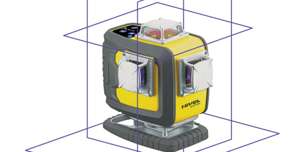 NOWOŚĆ - Laser krzyżowy CL4D-P firmy Nivel System z fioletowym promieniem lasera